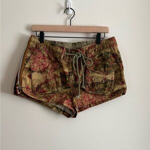 Free People Floral Camouflage Women's Shorts